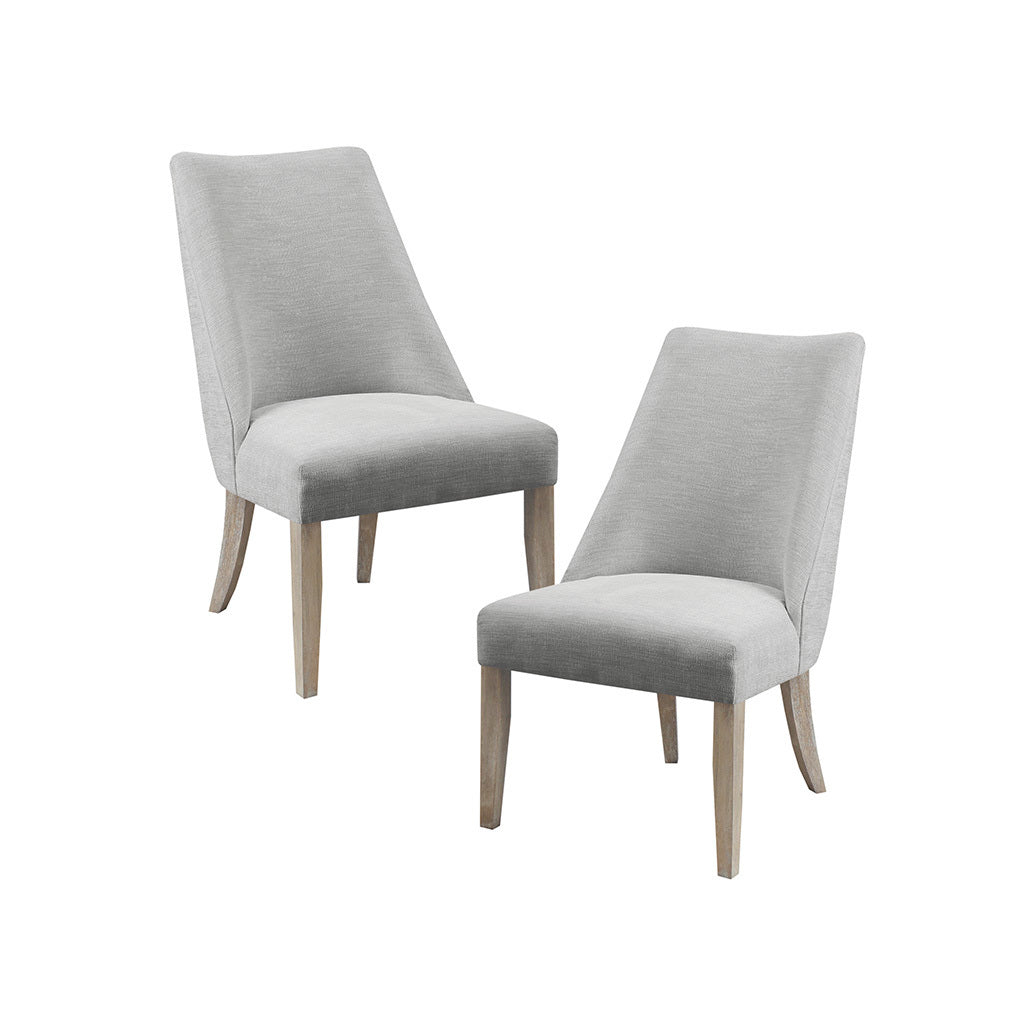Winfield Upholstered Dining Chairs (Set of 2) - Light Grey