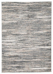 Gizela Ivory+Beige+Gray Contemporary 5'3" x 7'3" Rug