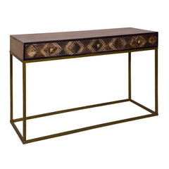 Wooden console table