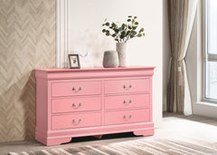 Glory Furniture Louis Phillipe - Pink