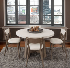 Classy Grey Brown Dining Chairs