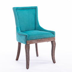 Blue Dining Chair Pair