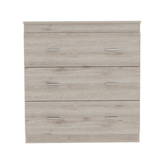 3-Drawer Dresser - Light Grey