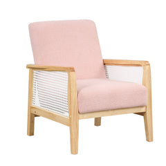 Short Plush Armchair