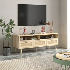 Rattan TV Stand