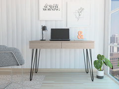 MAICOSY Writing Desks with 2-Drawer Home Office Computer Desk Kids Study Table