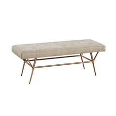 Tinsley Accent Bench - Tan