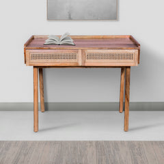Handcrafted Mango Wood Farmhouse Desk