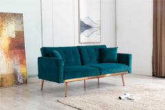Velvet Accent Sofa, Loveseat Sofa