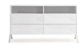 Candid Modern White Dresser