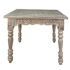 Handcrafted wooden table