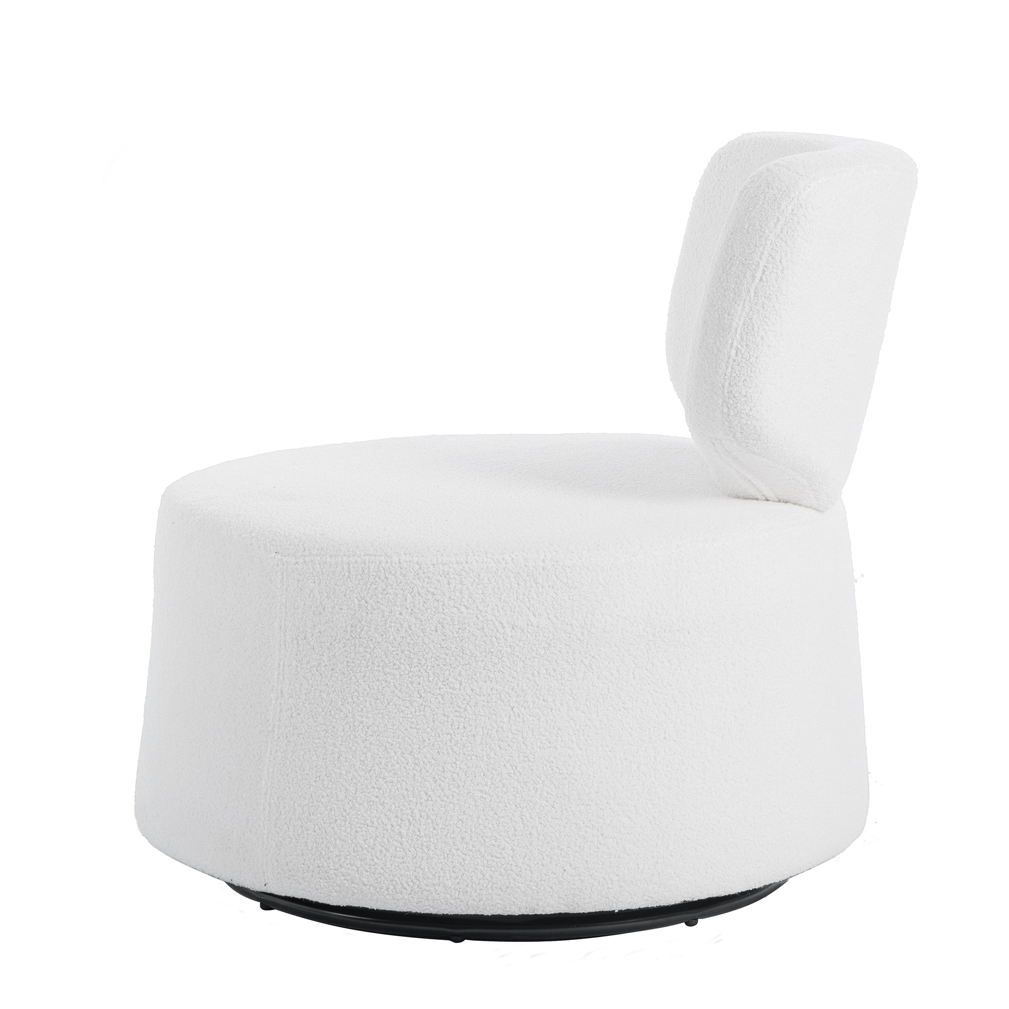 White Plush Chair