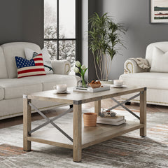 Modern farmhouse coffee table