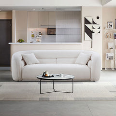 3 Seater Sofa Couch Living Room Lounge Couches Boucle Sofa Sleeper