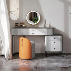 Makeup Vanity 5-Drawer Dressing Table Set