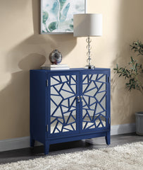 Einstein Console Table - Blue Finish