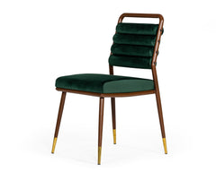 Walnut Steel Chair