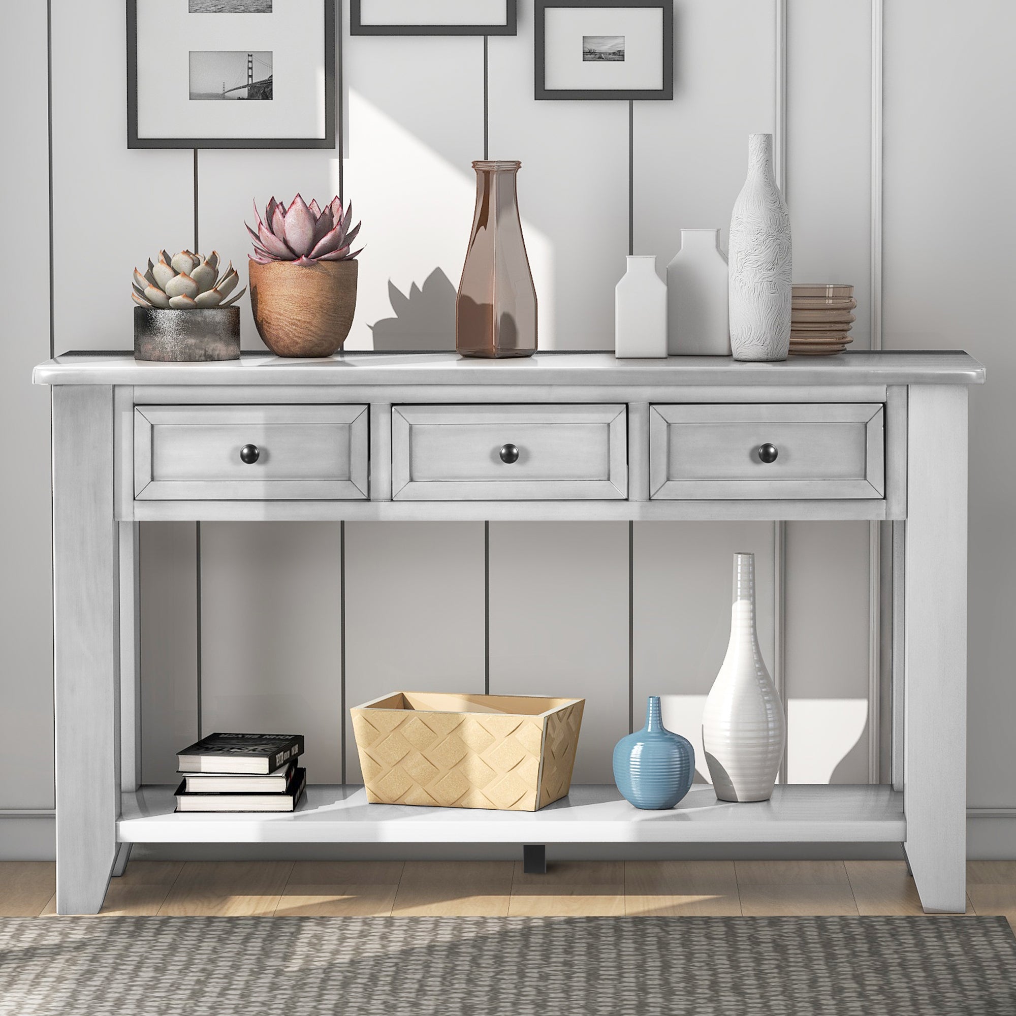 console table white