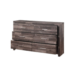 Rustic Juniper Dresser - Dark Brown Cherry