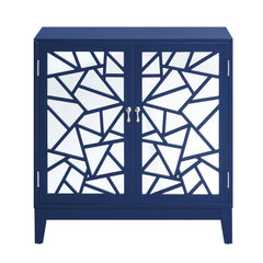Einstein Console Table - Blue Finish