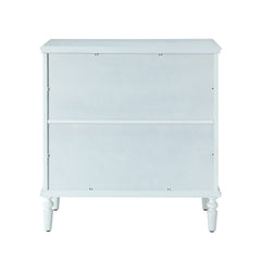 32" Tall 2-Door Accent Cabinet - White