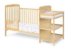 Natural Crib and Changer Combo