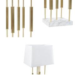 Doyer Metal Table Lamp - Gold
