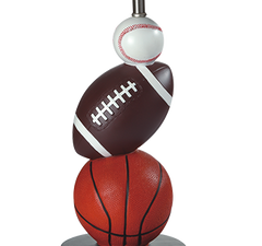 24.5"H Multisport Lamp