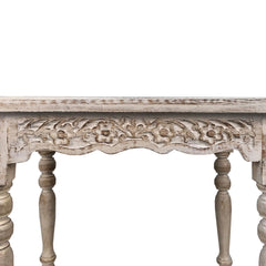 Rectangular top-side table