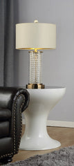 28.75-Inch Pluviam Crystal Table Lamp