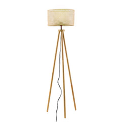 Sulawesi Rattan 58.5" Floor Lamp - Natural
