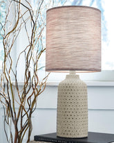 Brown Contemporary Table Lamp