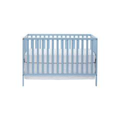 3-in-1 Convertible Island Crib Baby Blue
