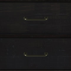 Rustic Farmhouse Style Solid Pine Wood Seven-Drawer Dresser