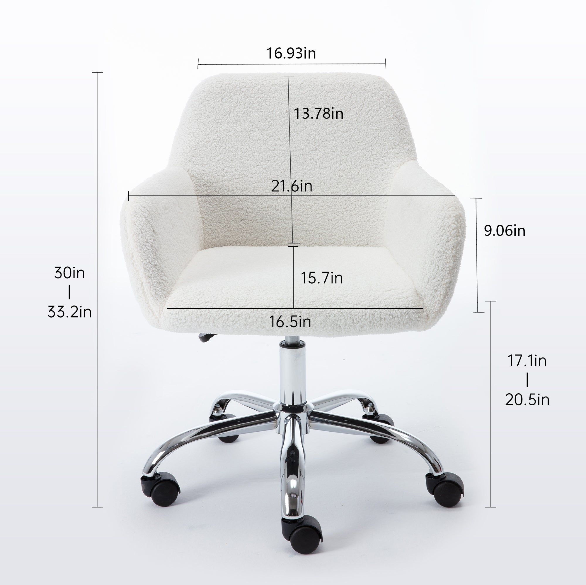White Wool Chair