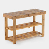 Acacia Wood Bench - Natural Color