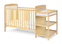 Natural Crib and Changer Combo