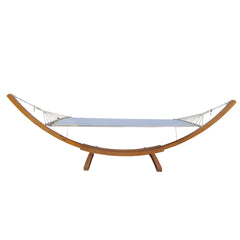Hammock with Stand Set for Outside & Inside for 1-Person- plywood+canvas