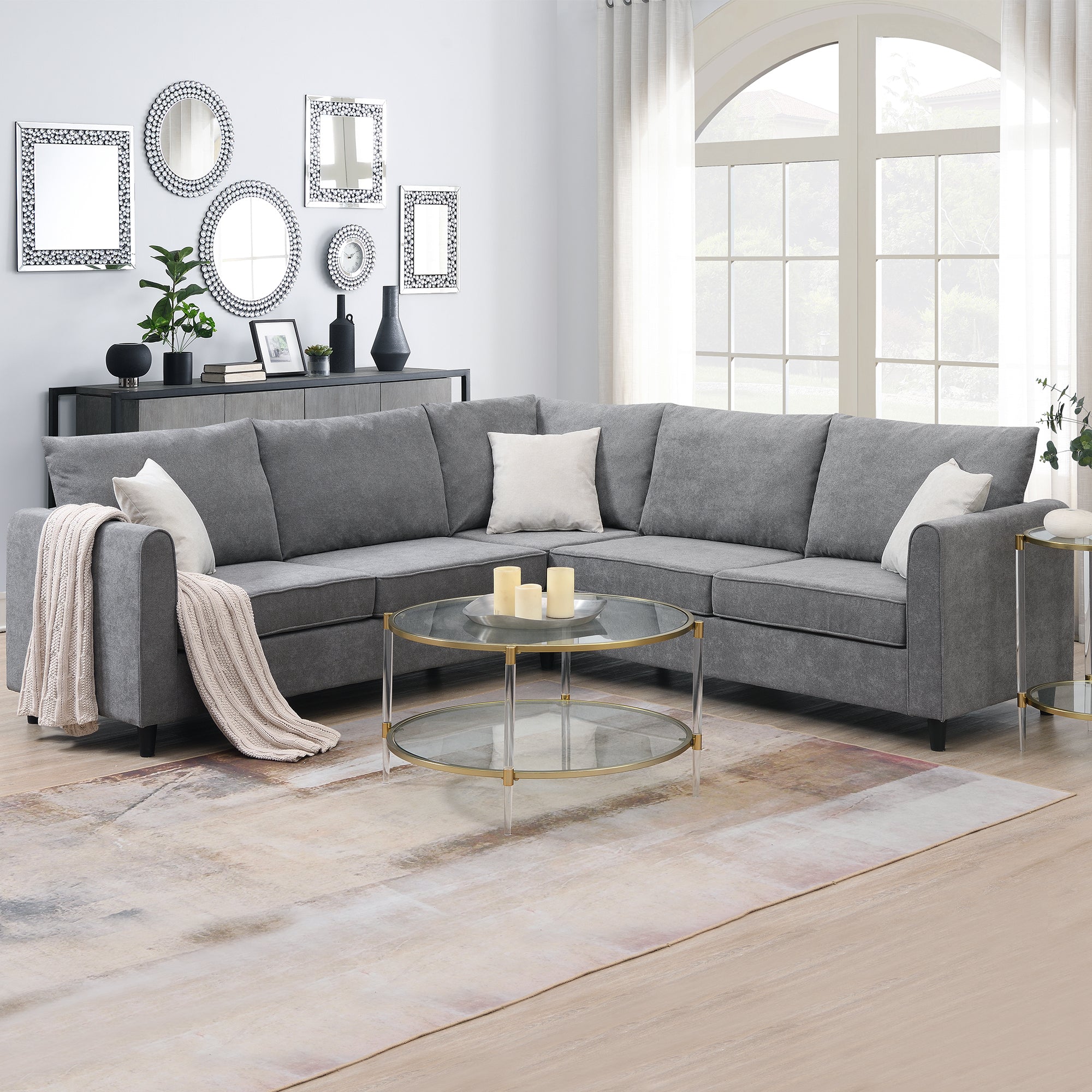 Grey Sofa