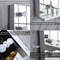 Bathroom Furniture LED Illuminated Makeup Mirror