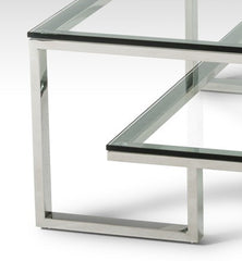 Topaz Modern Glass Coffee Table