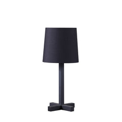 June Black Metal Cross-Legged Table Lamp