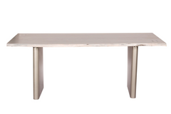 Minimalist Premium White Washed Dining Table