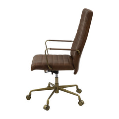 Executive Office Chair Saturn Leather - Brown