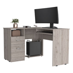 Grey Computer Desk