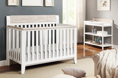 White/Natural4-in-1 Convertible Crib
