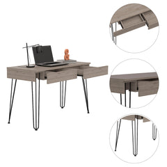 MAICOSY Writing Desks with 2-Drawer Home Office Computer Desk Kids Study Table