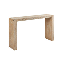 Natural U Console Table