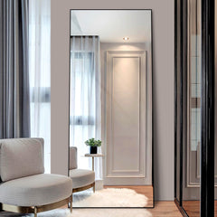Mirror Full Length Mirror Wide Standing Tall Full Size Mirror