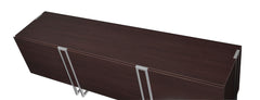 Dark walnut TV stand